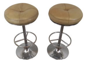 Vintage Bar Stools from Borge Johanson, 1960s, Set of 2