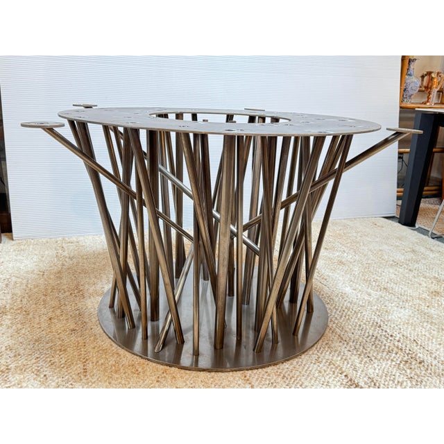 Tan Ted Boerner Ultra Modern Dining Table, 77 Inches For Sale - Image 8 of 13