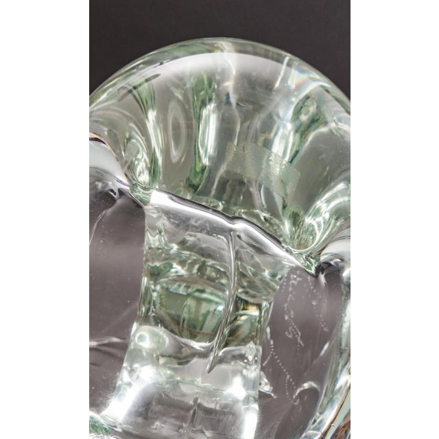 Vintage Licio Zanetti Italy Hand Blown Murano Art Glass Goose Duck Bird Sculpture For Sale - Image 12 of 13