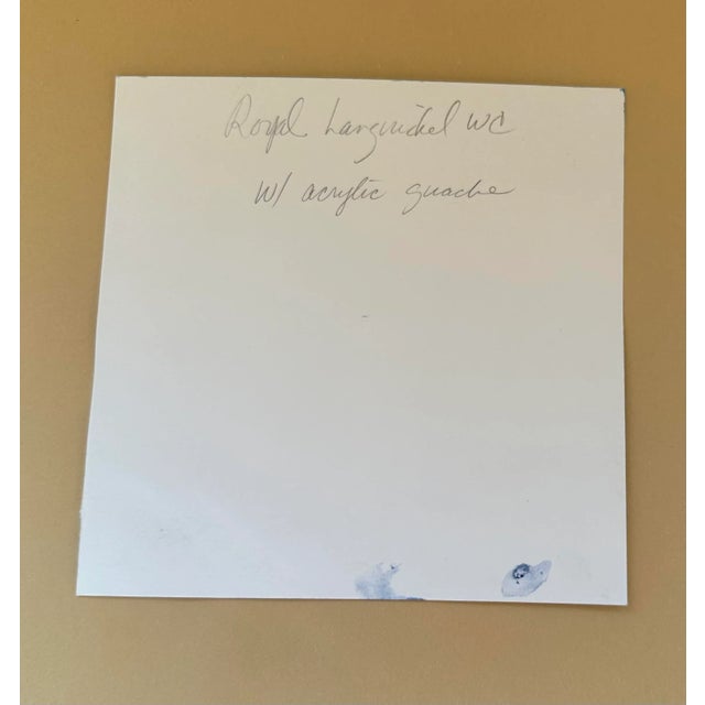 Contemporary Original Watercolor Landscape by Nancy Smith “Chasing Waterfalls” For Sale - Image 3 of 3