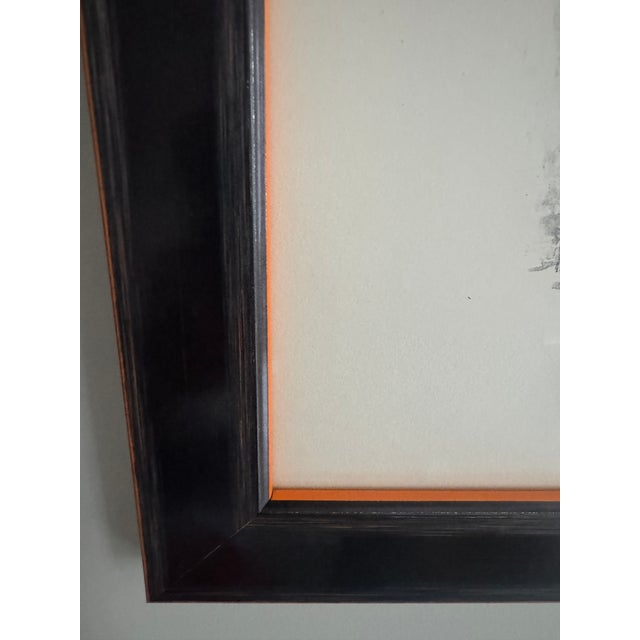 1960s Mid-Century Modern Greta Schreyer “Teenager” Signed Limited Edition Lithograph, 85/120 For Sale - Image 4 of 4