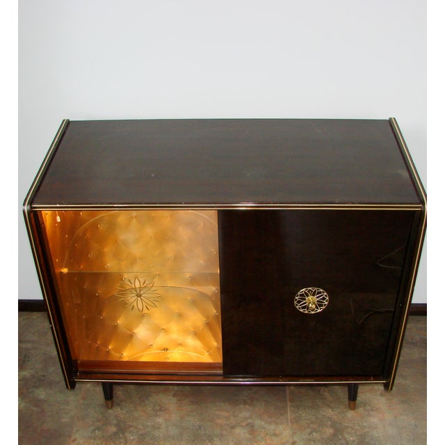 Modern Vintage Cabinet with Record Player and Bar, 1960s For Sale - Image 3 of 12