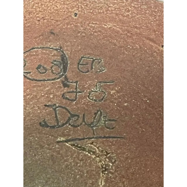 1960s Stoneware Plate, 1960s For Sale - Image 5 of 7