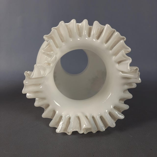 Large Brass Glass Table Lamp with Floral Motifs, 1960s For Sale - Image 12 of 18