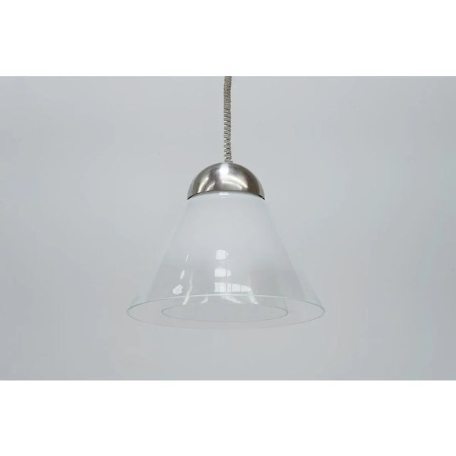 Gray Model LS189 Ceiling Lamp by Carlo Nason for Mazzega, 1970s For Sale - Image 8 of 8