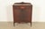 A gorgeous antique French Regency Louis XVI style highboy dresser or chest of drawers In the manner of Berkey & Gay USA,...