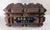 American 19th Century American Folk Art Tramp Art Casket Box With 1891 Date For Sale - Image 3 of 13