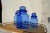 Mid 20th Century Takahashi Hand Blown Cobalt Blue Glass Apothecary Jars With Lids- Set of 3 For Sale In Columbia, SC - Image 6 of 11