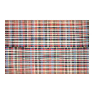 1960s Turkish Rag Kilim Rug For Sale