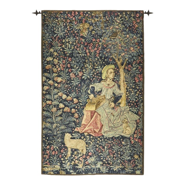 Le Tissage Silkscreen Tapestry - 223 X 135 Cm (7'4" X 4'5") - Requires Rod Size 4 For Sale