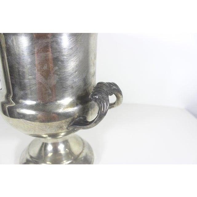 Early 20th Century Early 20th Century Wine Cooler, Patina, Indoor Planter, Kitchen Crock, Spoon Holder Made Usa Silverplate For Sale - Image 5 of 12