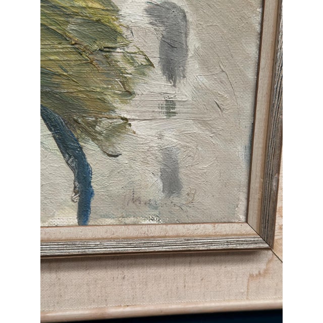 Sven‑erik Markhed, Cityscape, 1950s, Oil Painting, Framed For Sale - Image 17 of 18
