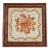 Vintage Italian Wood and Tile Trivet For Sale