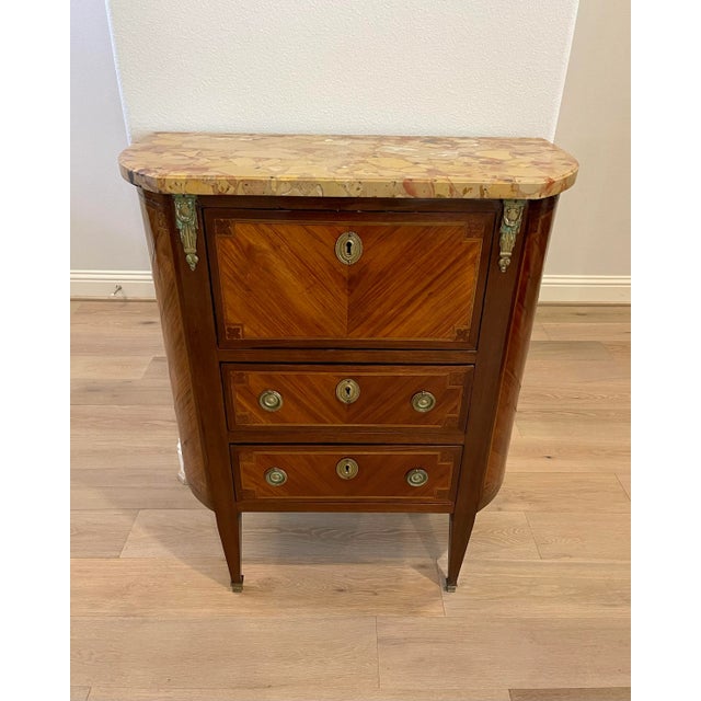 Scarce 18th Century French Louis XVI Period Ecritoire Writing Cabinet Signed Dr For Sale - Image 13 of 13