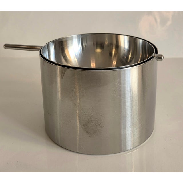 Cylinda Ashtray by Arne Jacobsen and Corkscrew by Peter Holmblad for Stelton, 1960s, Set of 3 For Sale - Image 4 of 9