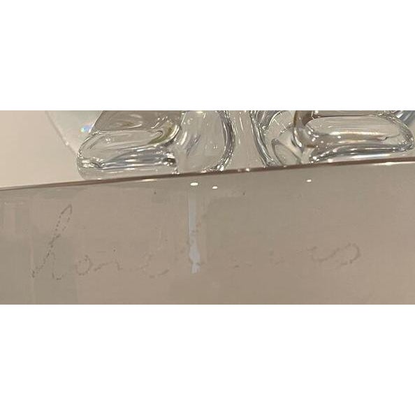 Loredano Rosin 1950s Signed Loredano Rosin Murano Glass “Seated Boy” Sculpture For Sale - Image 4 of 10