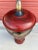 Late 20th Century Hand Painted Wood Urn Decor For Sale - Image 5 of 8