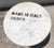 Vintage Mid Century Italian Round Marble Side/End Accent Table For Sale - Image 11 of 12