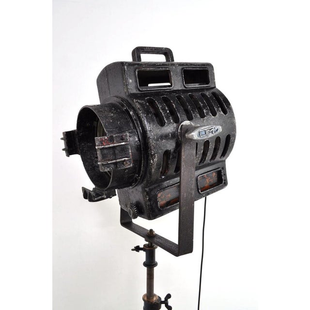 Theater Spotlight Floor Lamp, 1940s For Sale - Image 10 of 17
