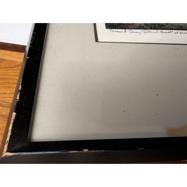 1980s "Thomas A. Dorsey at Mahalia Jackson's Tomb" by Renowned Photographer Michael P. Smith For Sale - Image 11 of 12