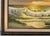 Listed Artist William Hoffman X Large Gold Gilt Framed Sunset Seascape 1970 For Sale In San Diego - Image 6 of 18
