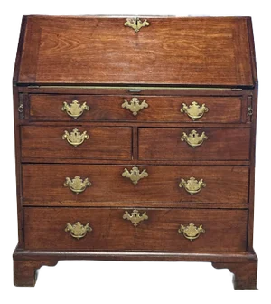 Antique 18th Century Chippendale Mahogany Desk