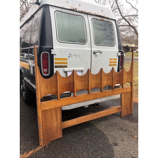 Vintage MidCentury Thomasville Burl Wood King Headboard Chairish