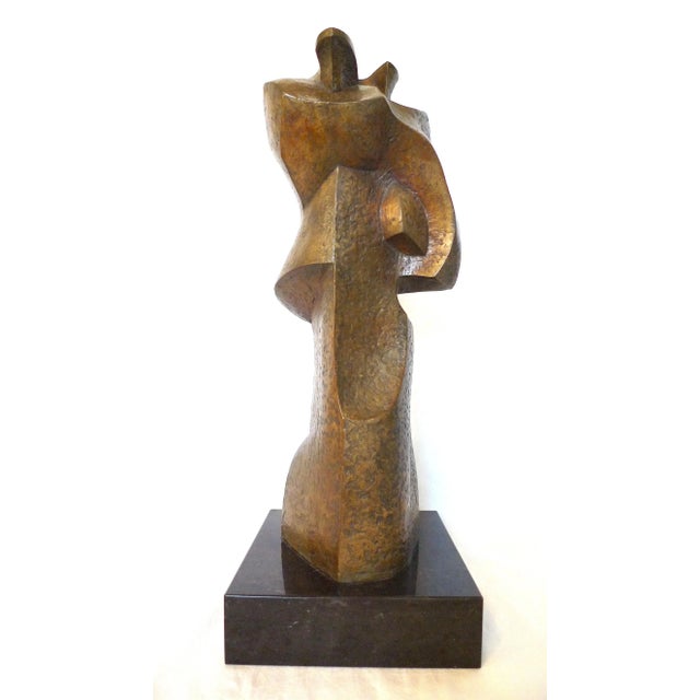 Bronze 1970s "The Pilgrims," Bronze Sculpture by Vladas Vildžiūnas (Lithuania) For Sale - Image 8 of 8