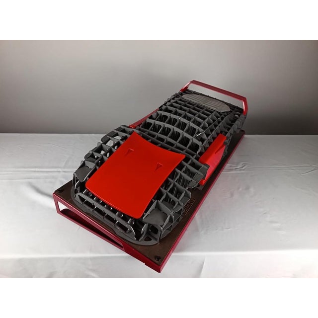 Ferrari f40, 1:6 scale control gauge made in 2005 by studio beretta this type of model was used in the workshop, along...