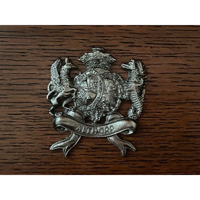 Brown Pair of Bookcase / Showcase Cabinets, Theodore Alexander "Althorp" Mahogany For Sale - Image 8 of 12