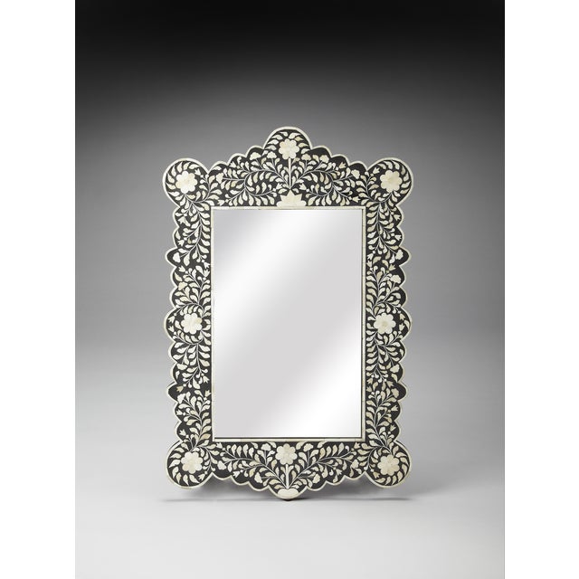 This magnificent Wall Mirror features sophisticated artistry and consummate craftsmanship. The botanic patterns covering...