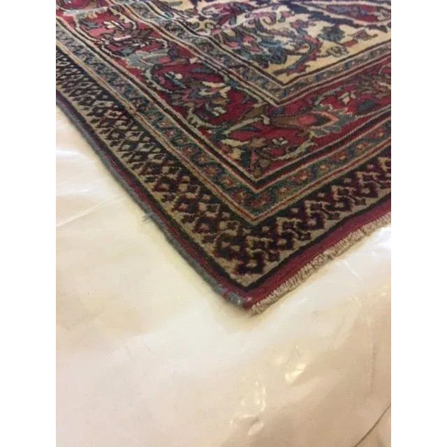 1900's Antique Persian Dorokhsh Palace Rug, 13' X 20' For Sale - Image 11 of 12