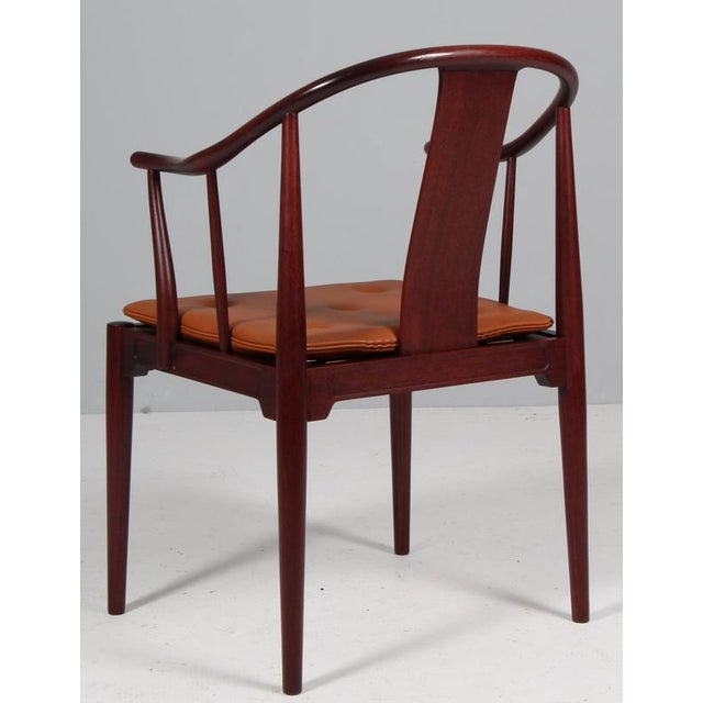 Wood Model 4283 Chinese Chair attributed to Hans J. Wegner for Fritz Hansen For Sale - Image 7 of 8