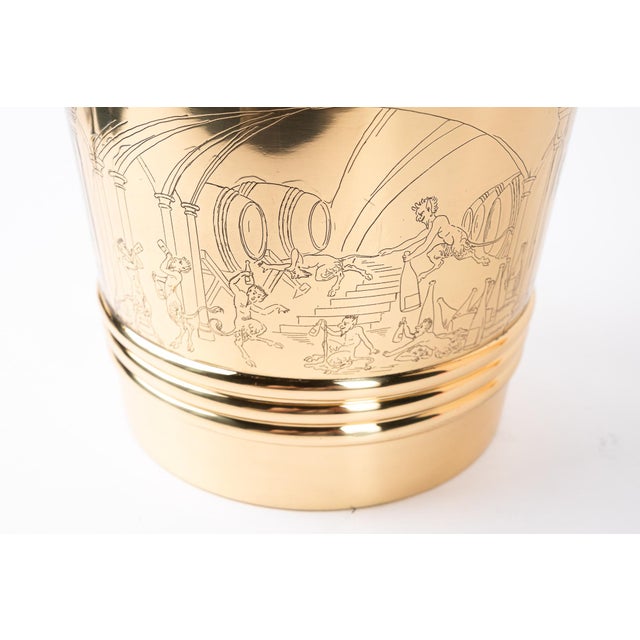 1920s Vintage Brass Champagne Bucket, 1920s For Sale - Image 5 of 18
