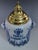 Large Dutch Delft Style Tobacco Jar Tabac Dobourg with Brass Lid, 1880 For Sale - Image 15 of 16