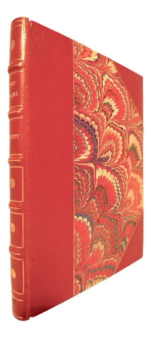 Early 20th Century Decorative Leather Book, Jewett's Translation of the Pearl, a Middle English Poem