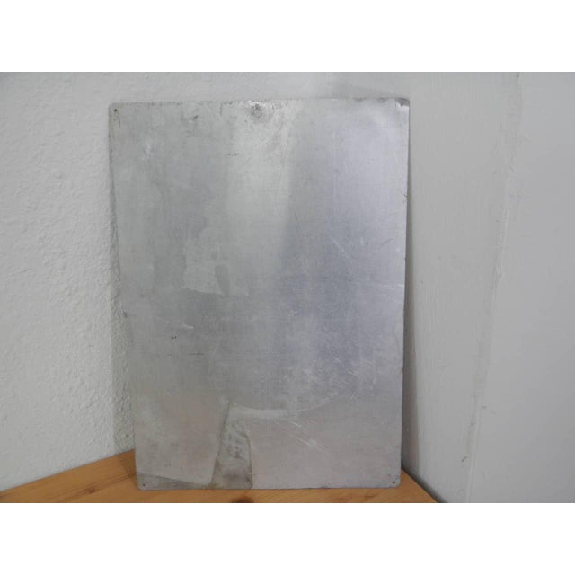 Textile Industry Safety Regulations Sign, 1950s For Sale - Image 6 of 7