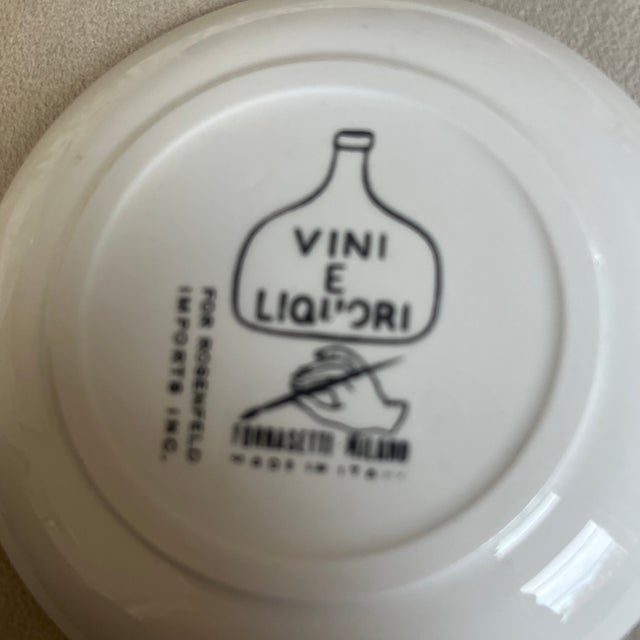 Contemporary 1980s Rosenthal Contemporary Fornasetti Milano Costers - Set of 6 For Sale - Image 3 of 3