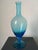 Postmodern Turquoise Murano Glass Bottle, Italy, 1960s For Sale - Image 12 of 16