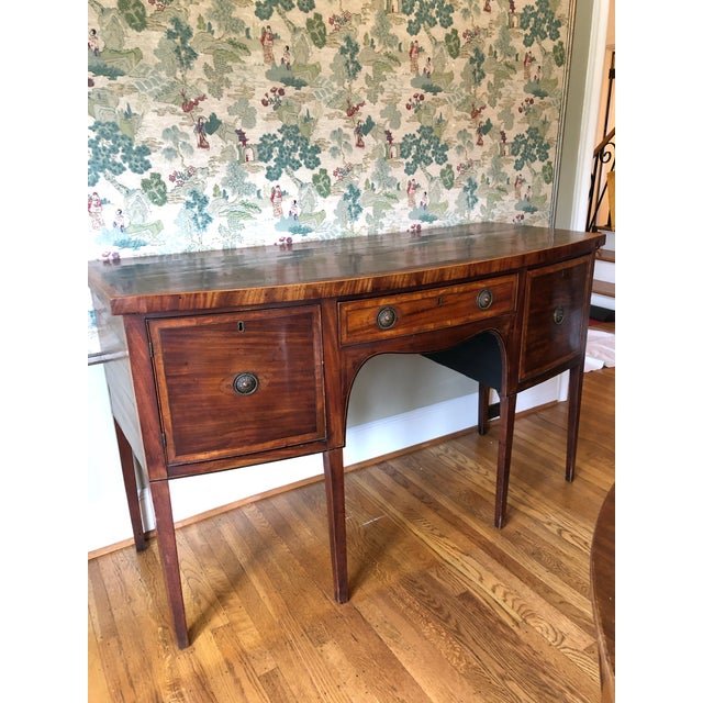 Late 19th Century English Sideboard Console / Dining Room Server For Sale - Image 9 of 11