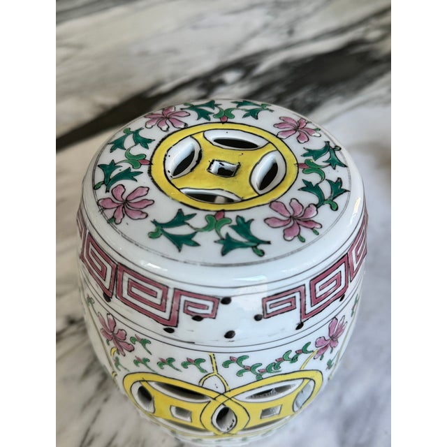 Petite Garden Stool Plant Stand For Sale - Image 9 of 10