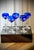 Cobalt Blue Massenet Crystal Hock Glasses by Saint-Louis, 1920, Set of 5 For Sale - Image 4 of 15