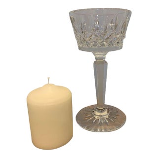 Waterford Crystal Lismore Medium Pillar Candle Holder For Sale
