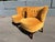 Pair of lounge chairs attributed to otto schulz for jio möbler. They are heavy, good quality. The wood legs are dark...