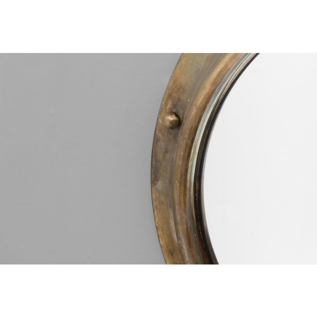 1930s Porthole Wall Mirror, 1930s For Sale - Image 5 of 6