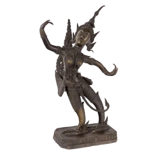 Bronze Figure of a Celestial Nymph Apsara