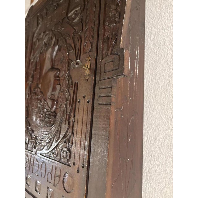 Antique Apothecary Cabinet 1900s For Sale - Image 5 of 6