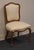 DREXEL FURNITURE Country French Provincial Style Upholstered Dining Side Chair Upholstery may need to be cleaned or...