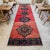 Distressed Oushak Runner Rug Low Pile Faded Colors Majestic Hallway Decor - 3'2″ X 11'1″ For Sale - Image 4 of 15