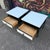 Mid-Century Moderm Vista Furniture California Nightstands With Leather Pulls Walnut Laminate For Sale In Cleveland - Image 6 of 12